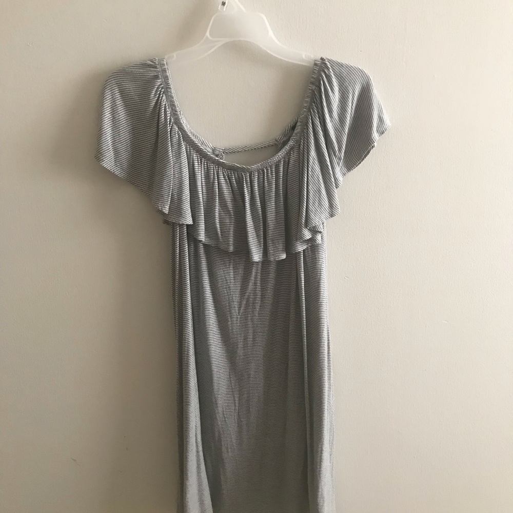 Over shoulder dress